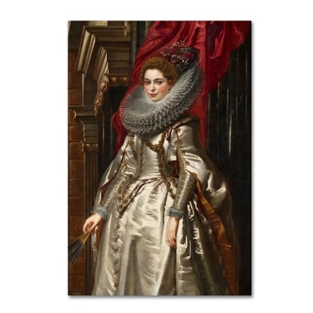 Peter Paul Rubens 'Marchesa Brigida' Canvas Art,12x19